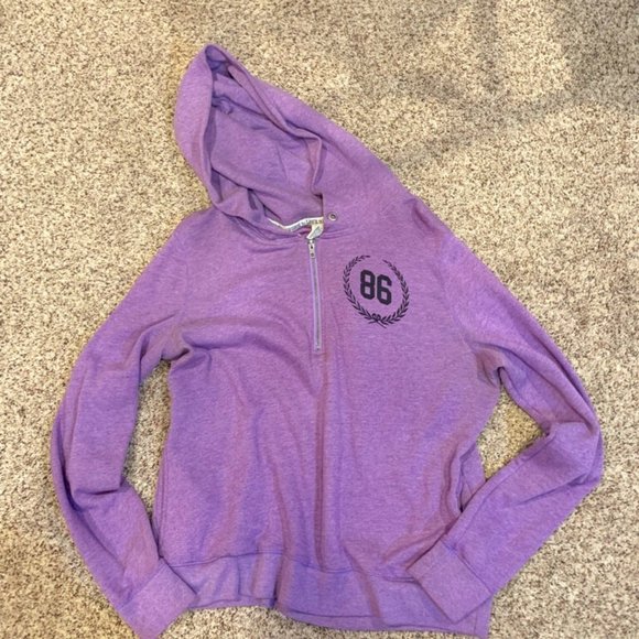 PINK Quarter-Zip Hoodie - Picture 1 of 2